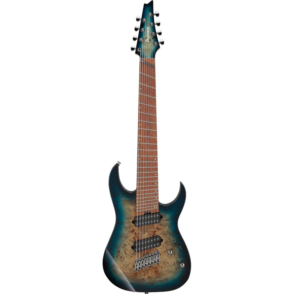 Ibanez RGMSPB 8 8-String Multi-Scale Electric Guitar (Cosmic Blue Starburst)