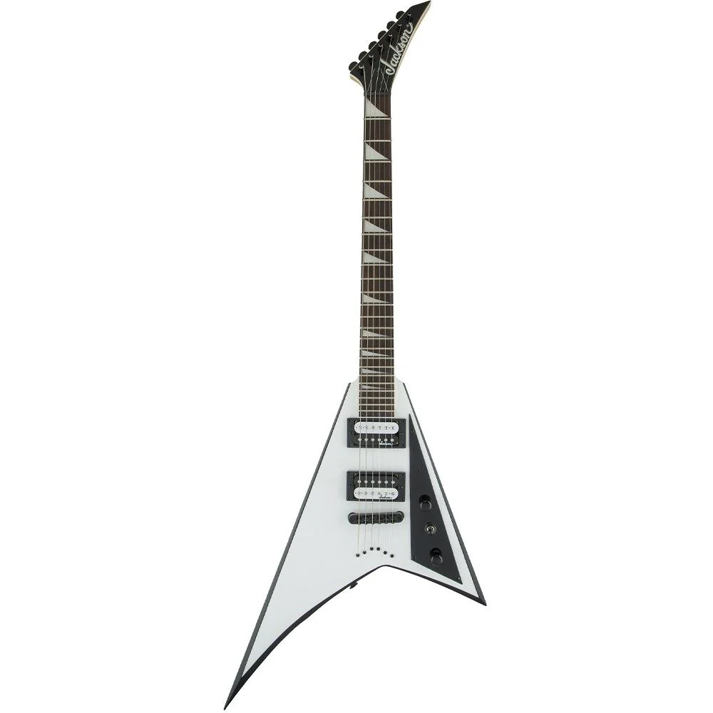 Jackson JS Series Rhoads JS32T Amaranth Fingerboard (White w/ Black Bevels)