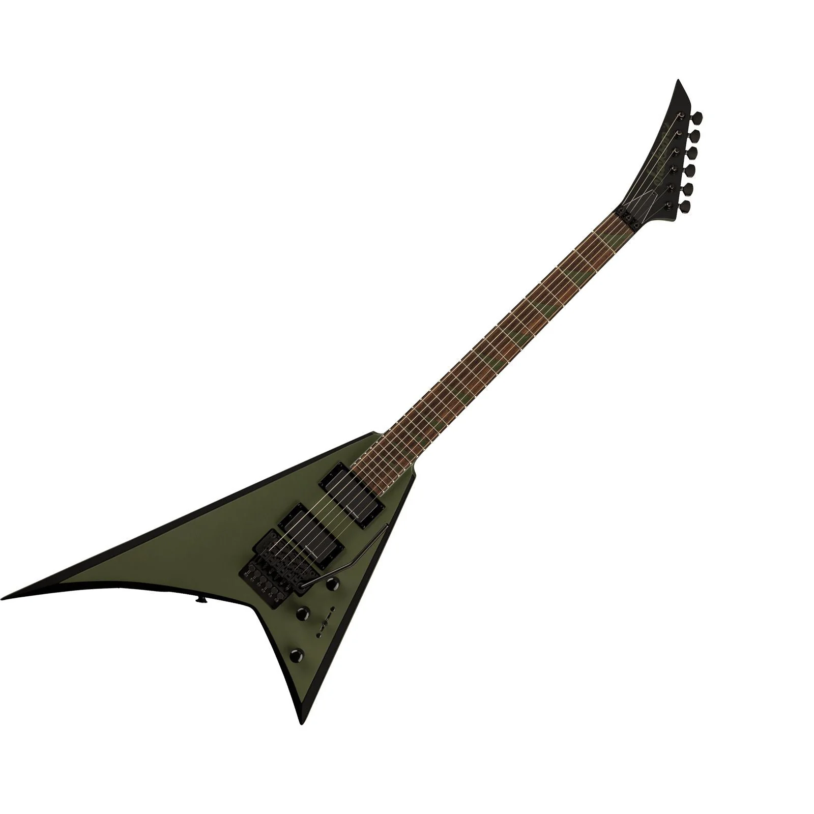 Jackson X Series Rhoads RRX24 Laurel Fingerboard (Matte Army Drab w/ Black)