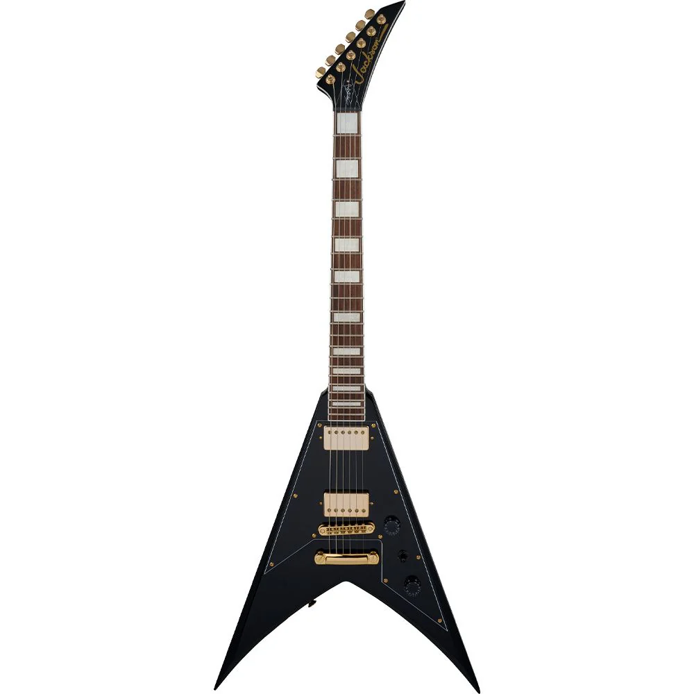 Jackson X Series Signature Scott Ian King V KVXT Laurel Fingerboard (Gloss Black)