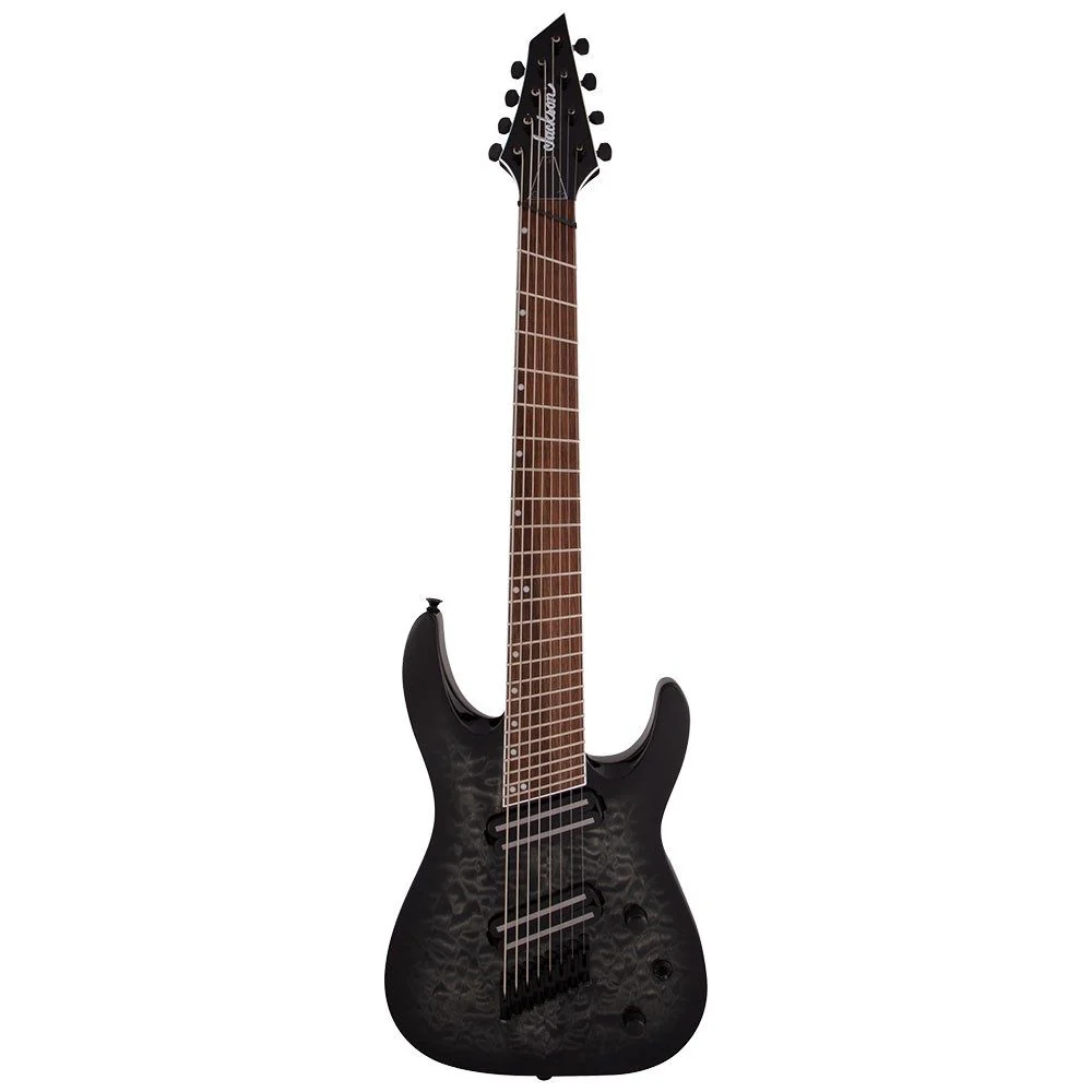 Jackson X Series Soloist Arch Top SLATX8Q MS (Transparent Black Burst)