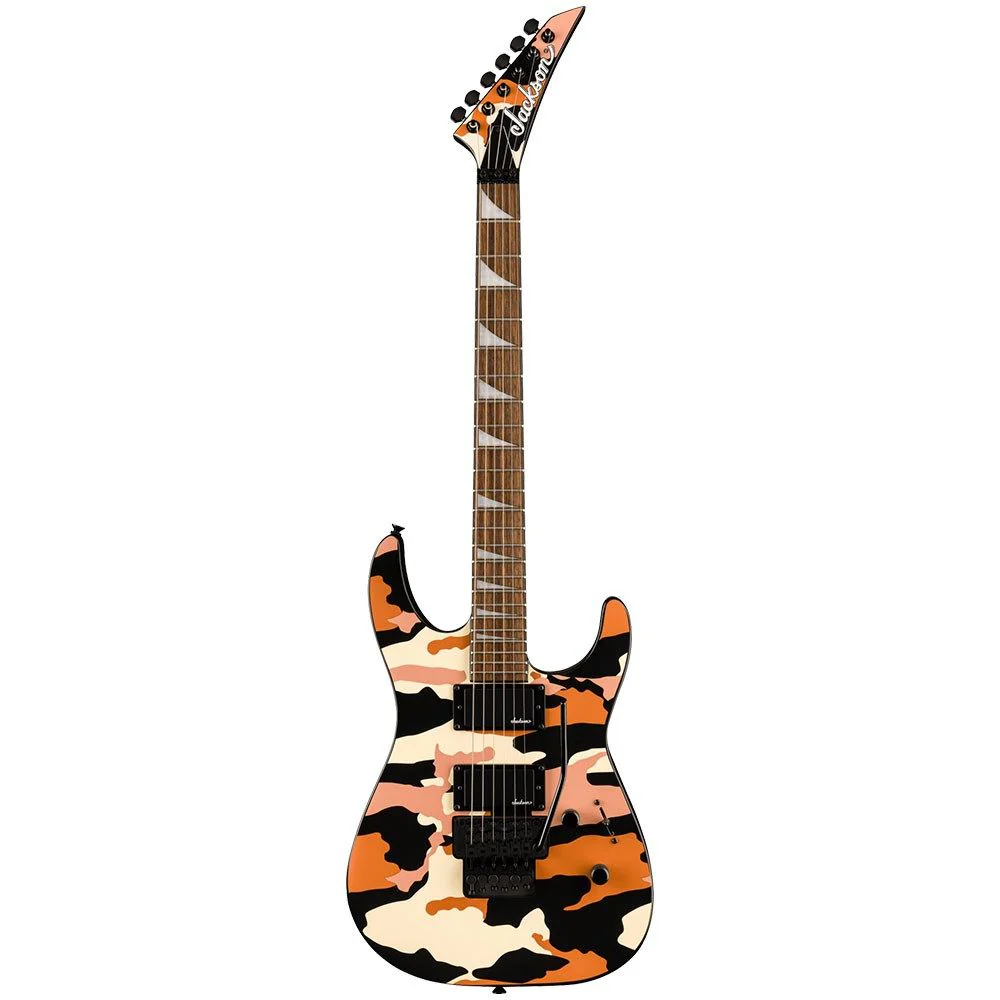 Jackson X Series Soloist SLX DX Camo Laurel Fingerboard (Butterscotch Camo)