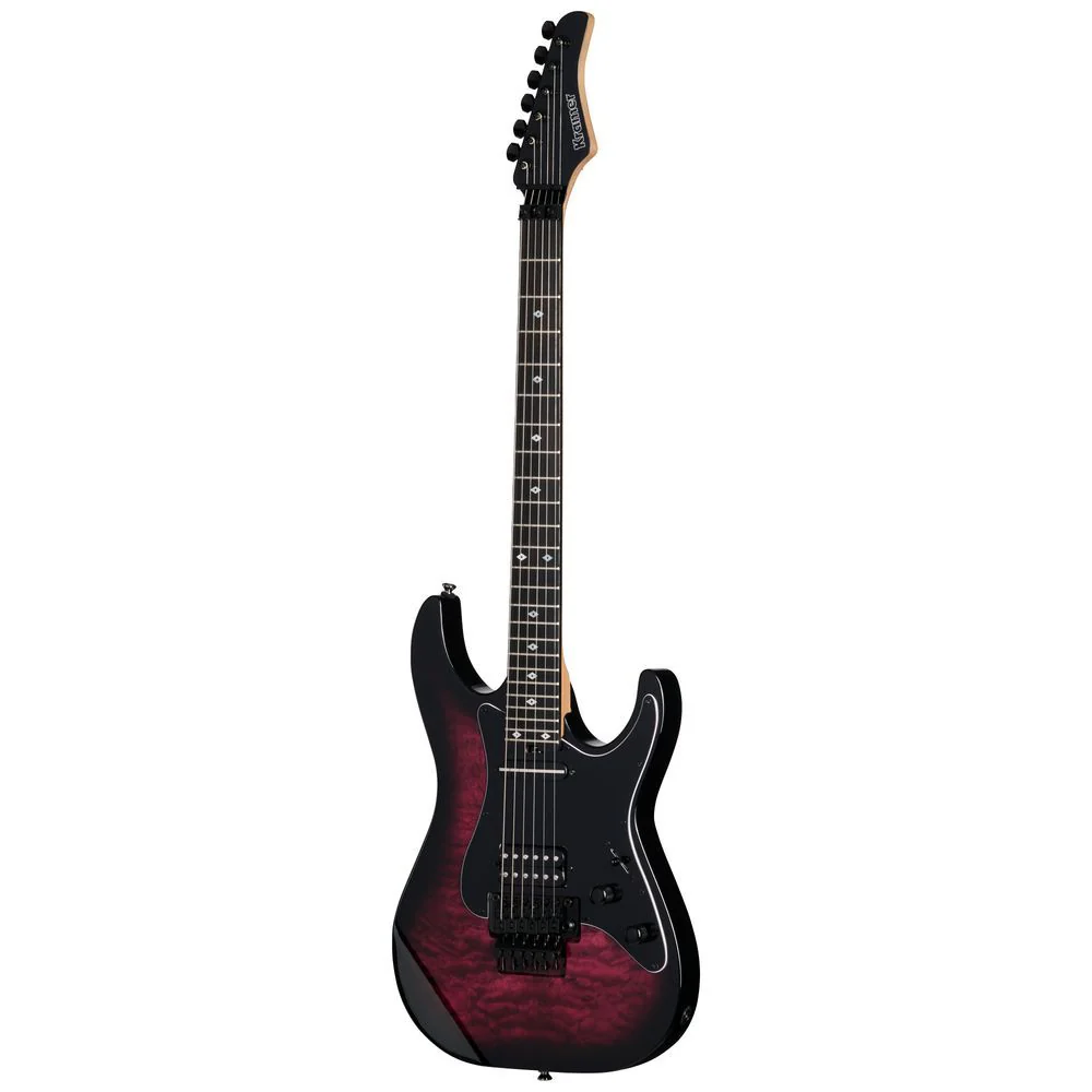 Kramer Volante Quilt Electric Guitar (Magenta Burst) inc Gig Bag