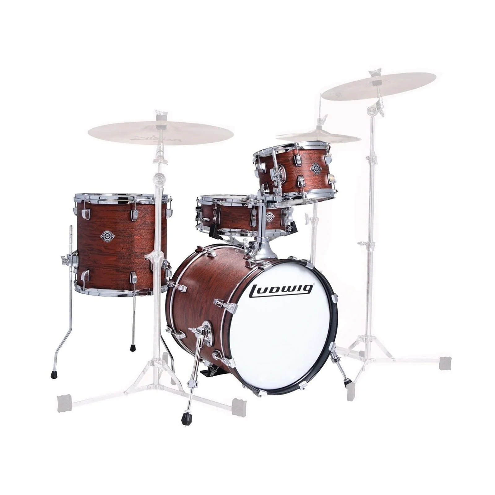 Ludwig Breakbeats 4 Piece Shell Pack Special Edition Mojave