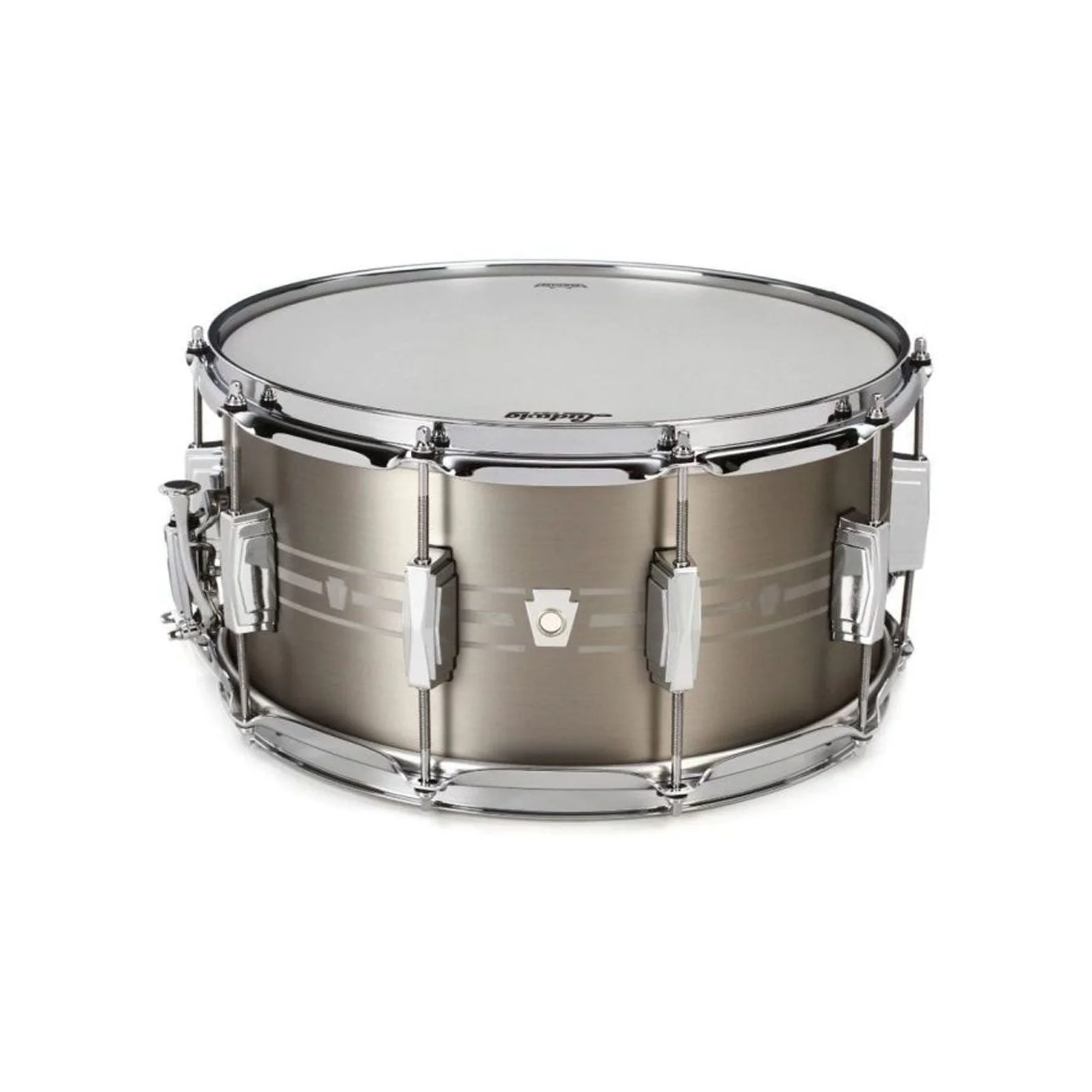 Ludwig Stainless Steel 14" x 7" Snare Drum with Imperial Lugs