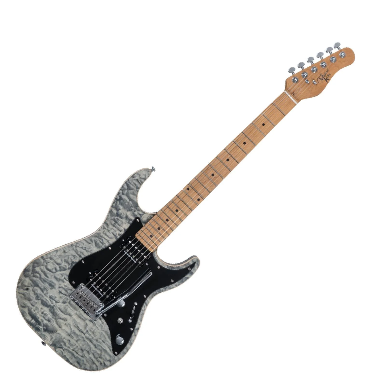 Michael Kelly Mod Shop 60 S2 Duncan Electric Guitar Black Wash MKS2MBWMSB