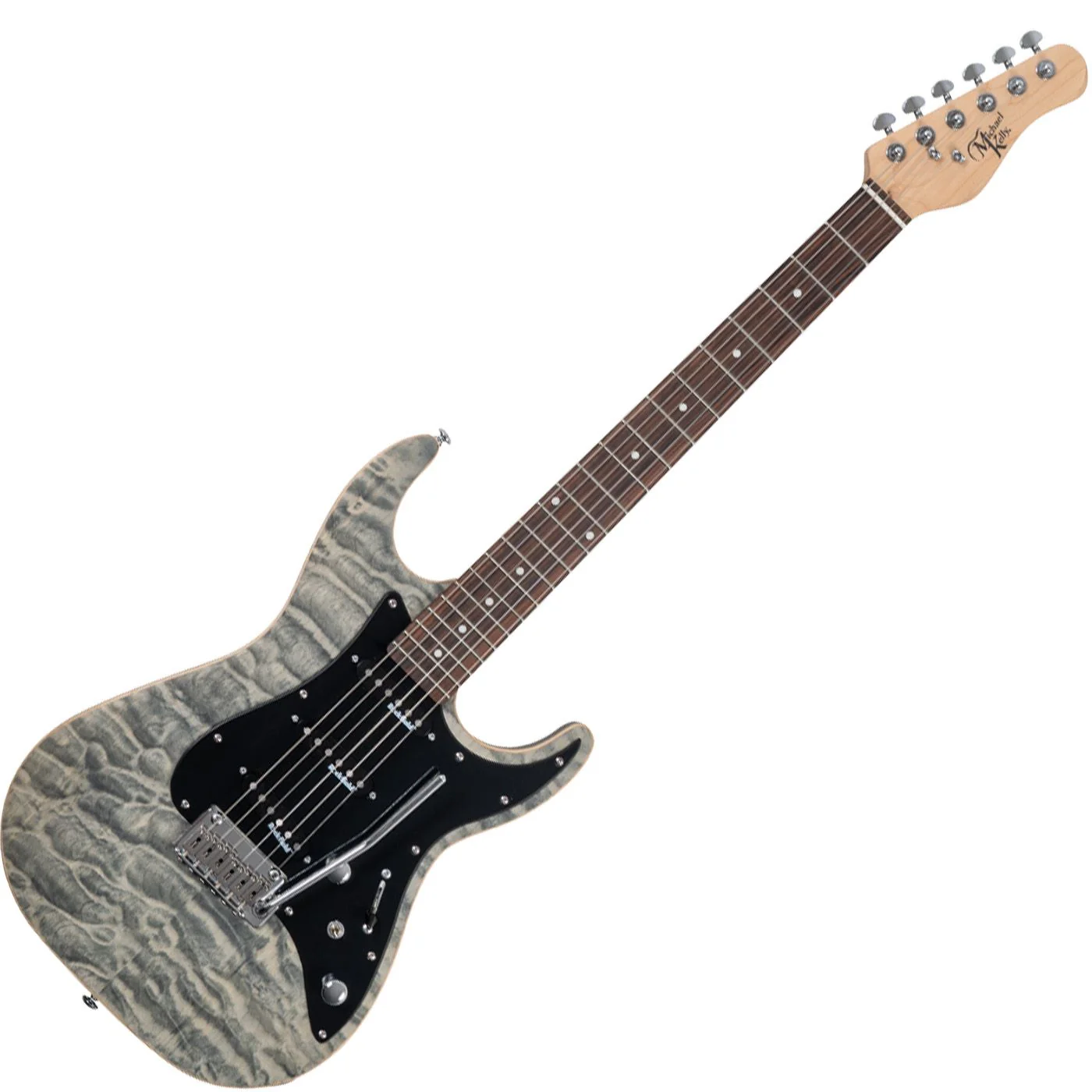 Michael Kelly S1 Grey Ghost Matte Finish Electric Guitar