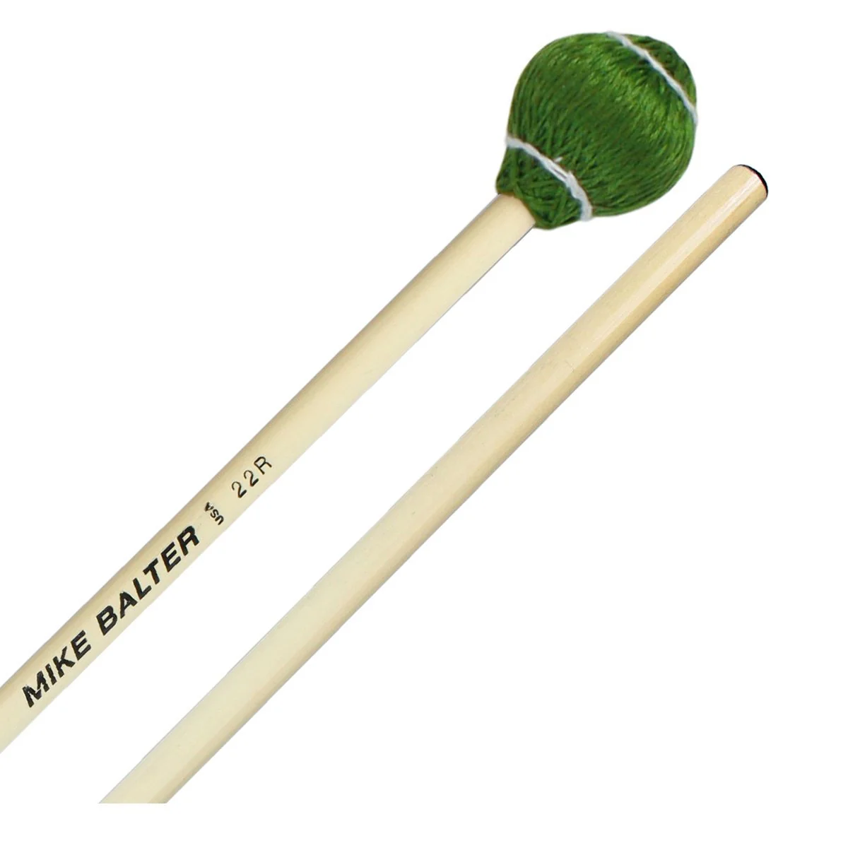 Mike Balter PSVBAL22R Green MediumHard Vibraphone Mallet