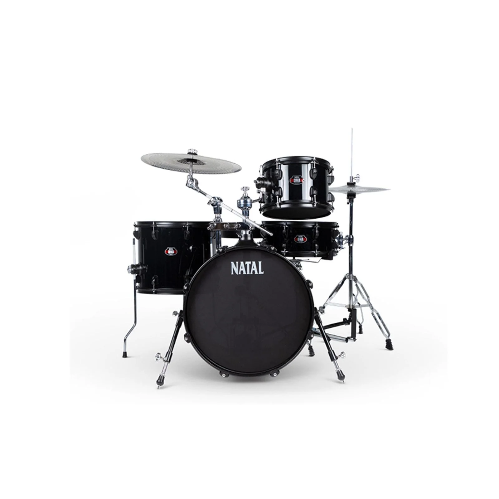 Natal DNA Stealth Practice Kit with Cymbals HW and Throne