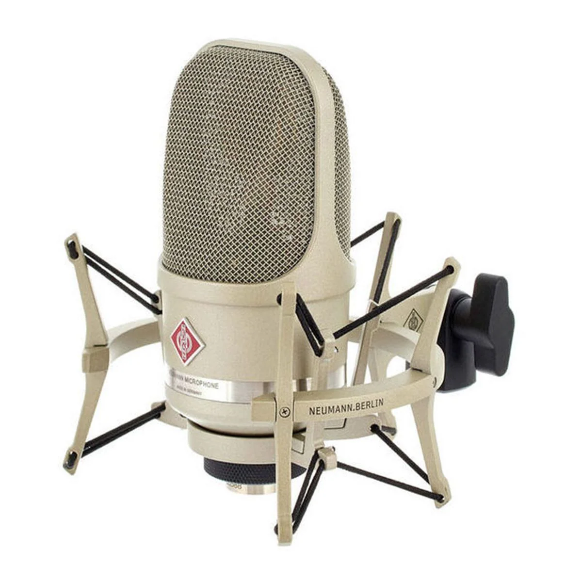 Neumann TLM 107 Condenser Microphone Studio Set w/ EA 4 Shockmount (Nickel)