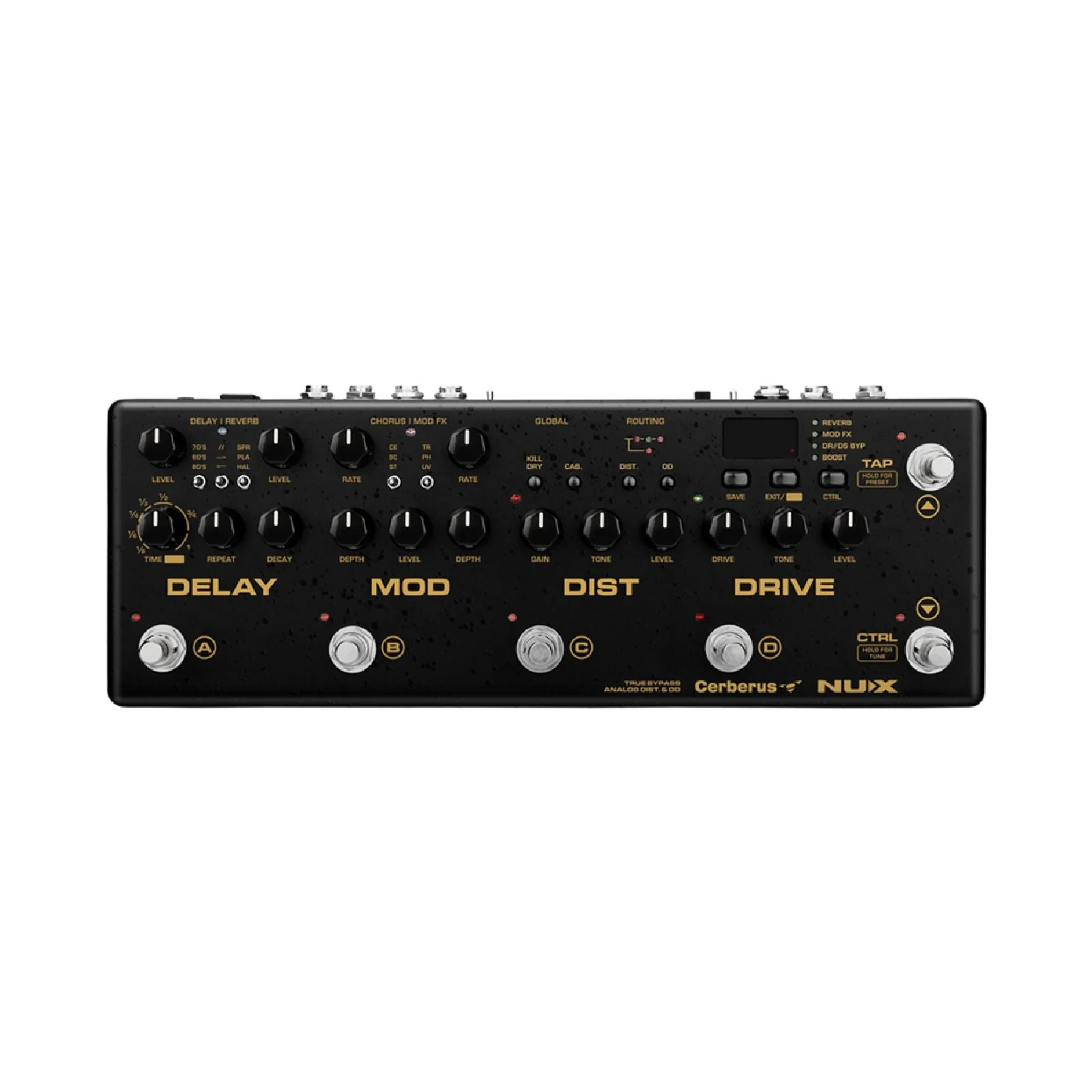 NUX NME3 Cerberus Integrated MultiEffects Controller Guitar Pedal