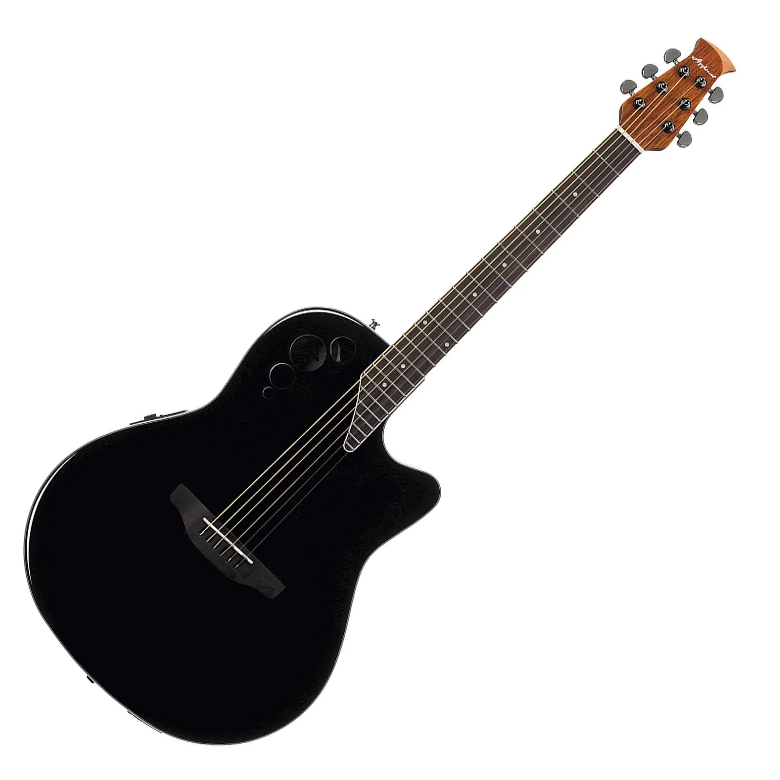Ovation Applause AE44IIPTBKF Elite PL MidDepth Bowl Acoustic Guitar