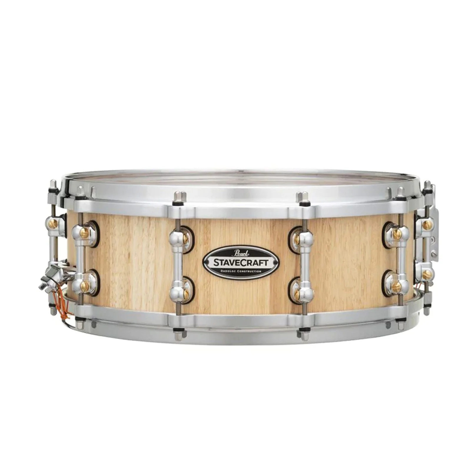 Pearl 14x5 StaveCraft Snare Drum with DadoLoc Thai Oak