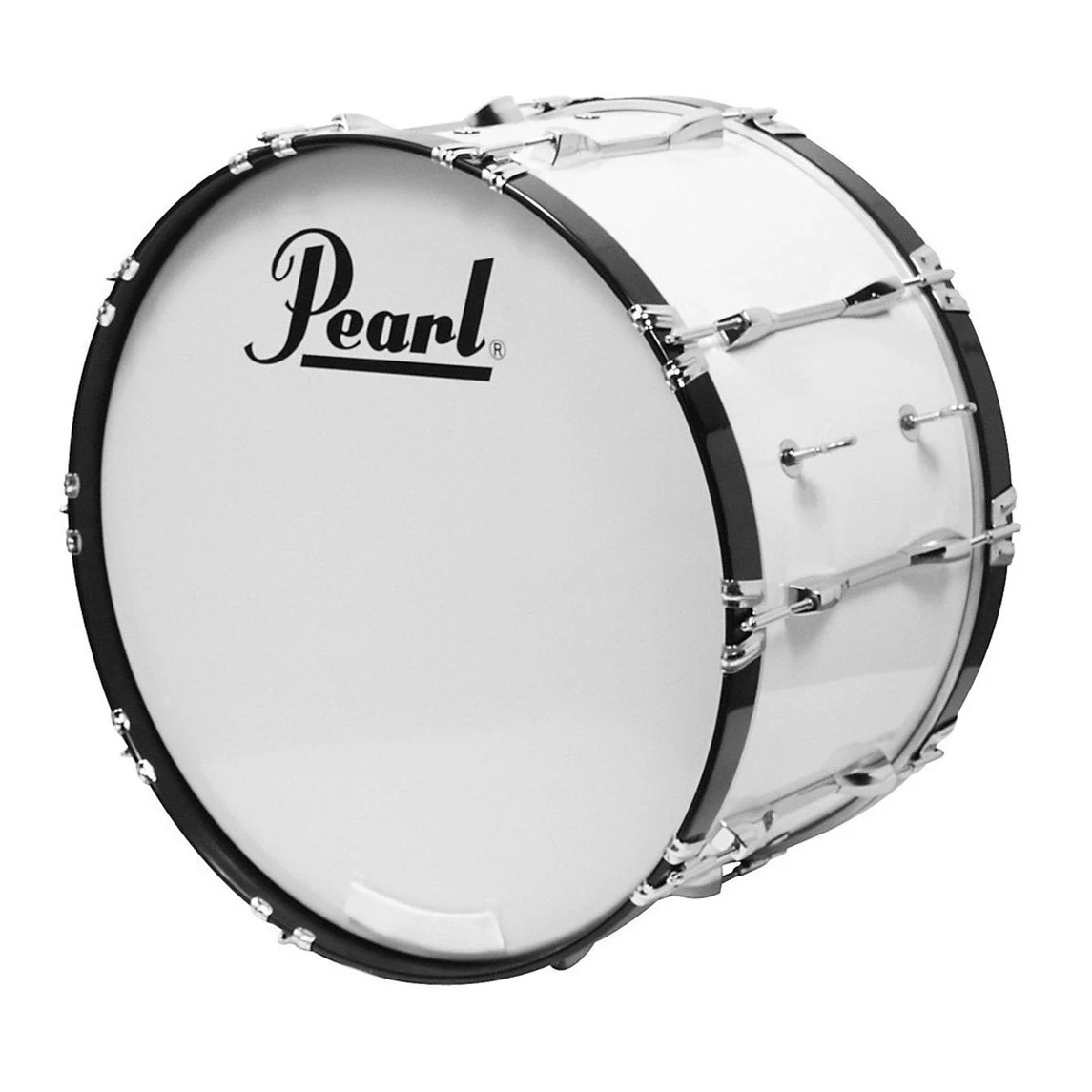 Pearl Championship Series 22x12inch Marching Bass Drum Pure White