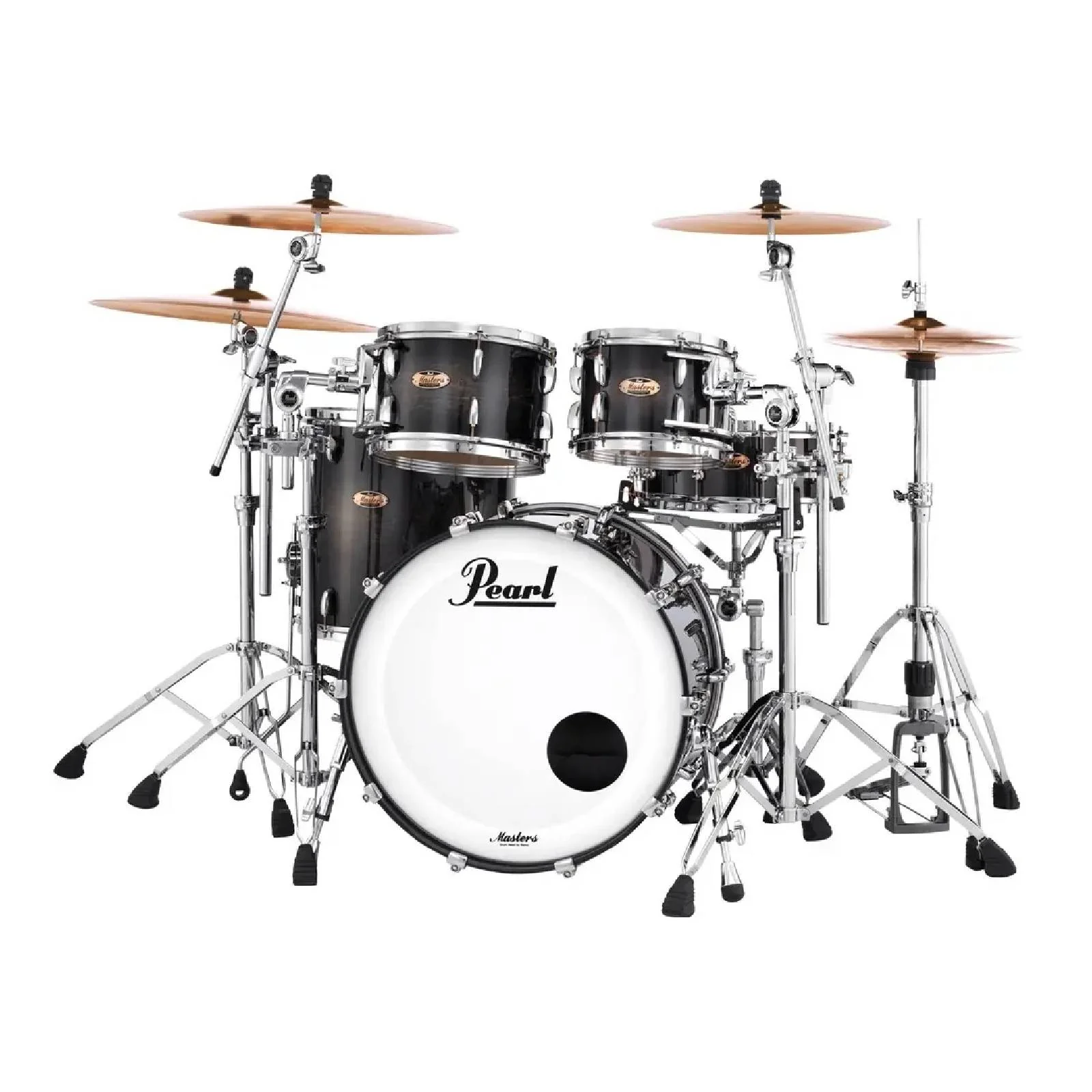 Pearl PDMRV924XSPC831 Masters Maple Reserve 4pc Shell Pack Matte Olive Burst