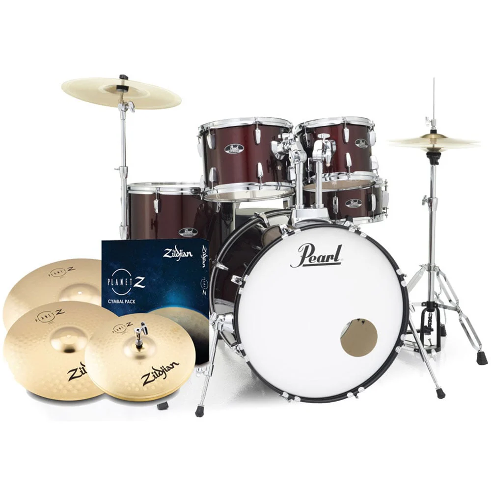 Pearl RSXE 22inch FUSION PLUS PKG RED WINE RS525SBC91XE
