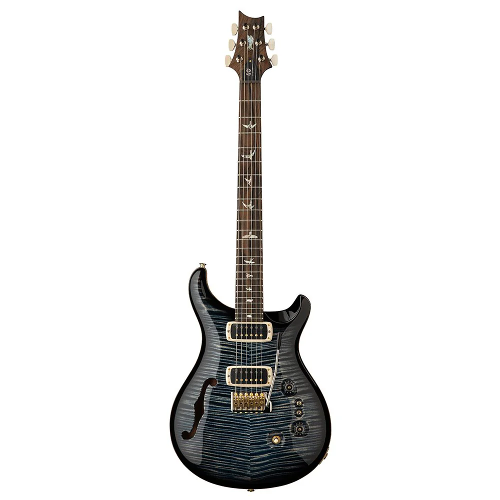 PRS Custom 24-08 LTD Semi- Hollow Electric (Faded Whale Blue SmokeBurst) inc Hard Case