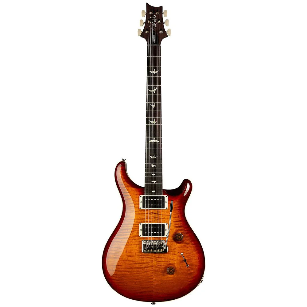 PRS Custom 24 Pattern Regular Neck Electric Guitar (Dark Cherry Burst)