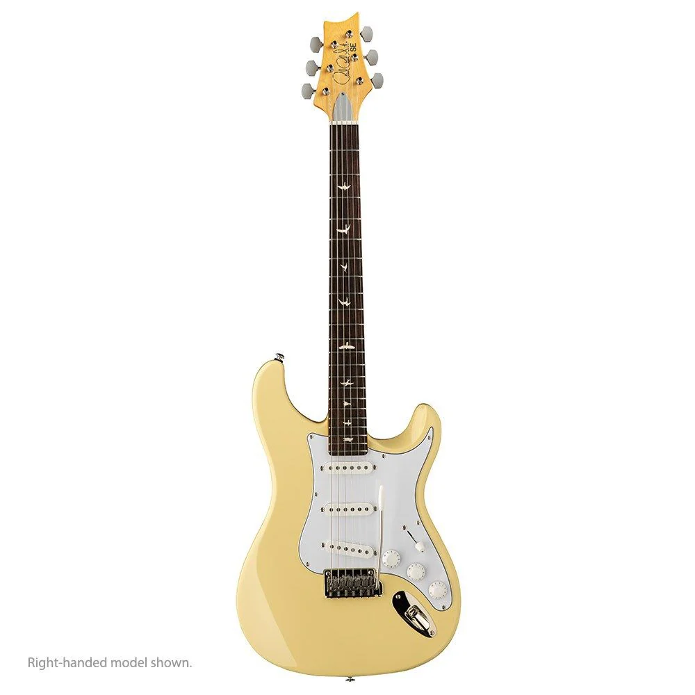 PRS SE Silver Sky Rosewood Fingerboard Left-Handed (Moon White) inc Gig Bag