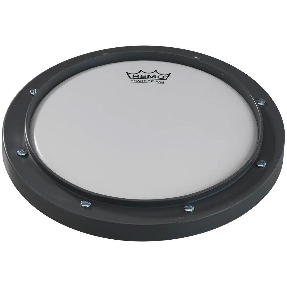 Remo Practice Pad w/ Tunable Ambassador Coated Drumhead - 10"