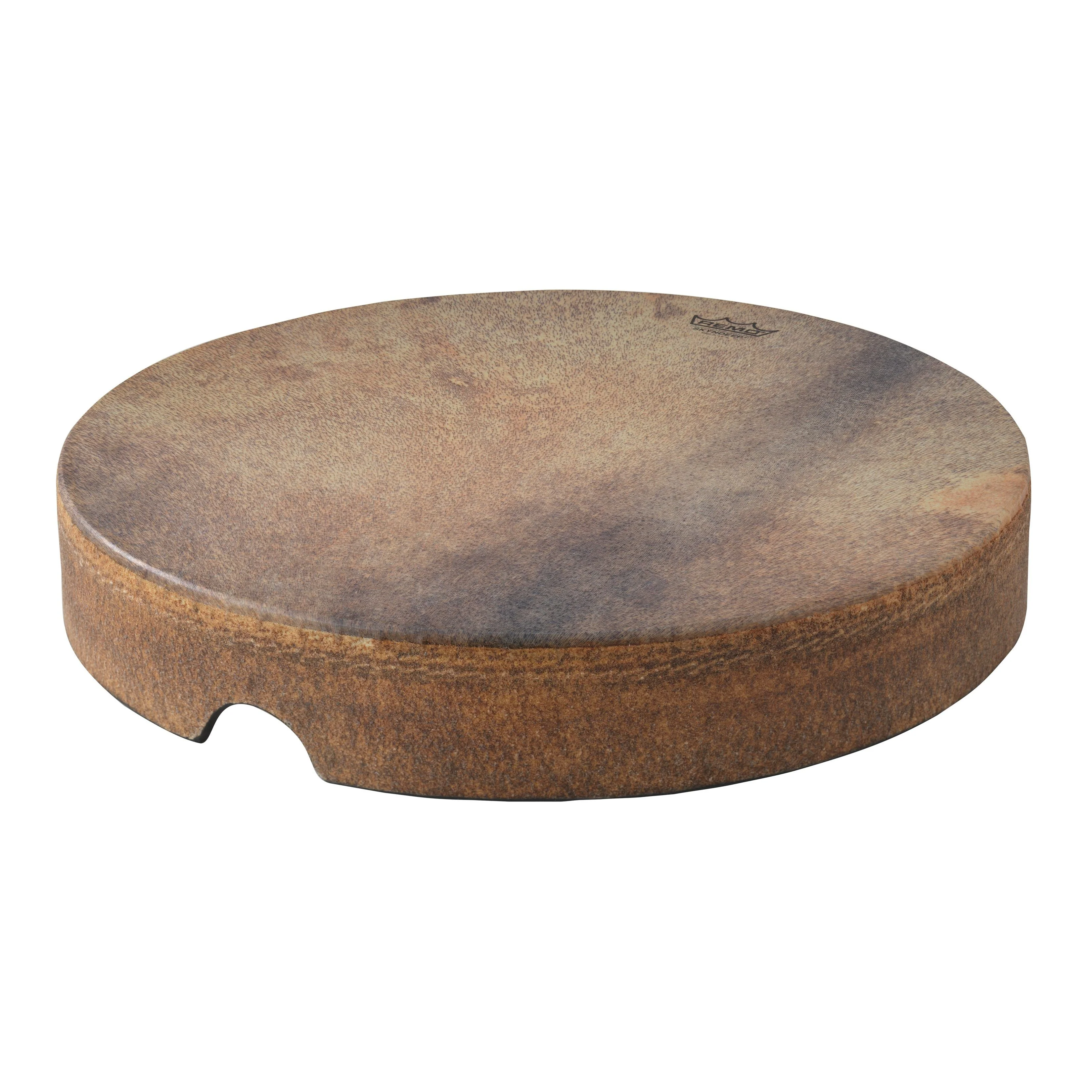 Remo Tar Frame Drum Skyndeep Fixed Goat Brown Graphic 18x3 inch
