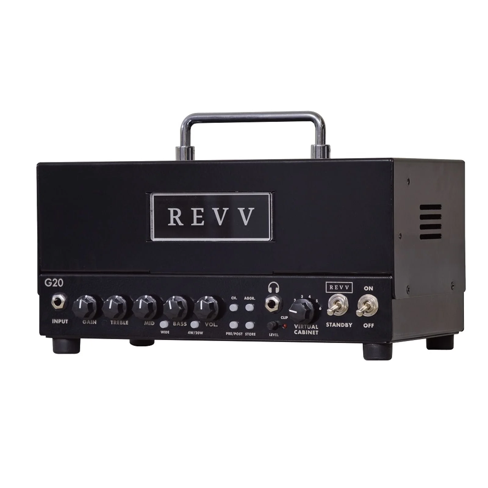 REVV G20 High Gain Tube Amp Head with Two Notes Reactive Load