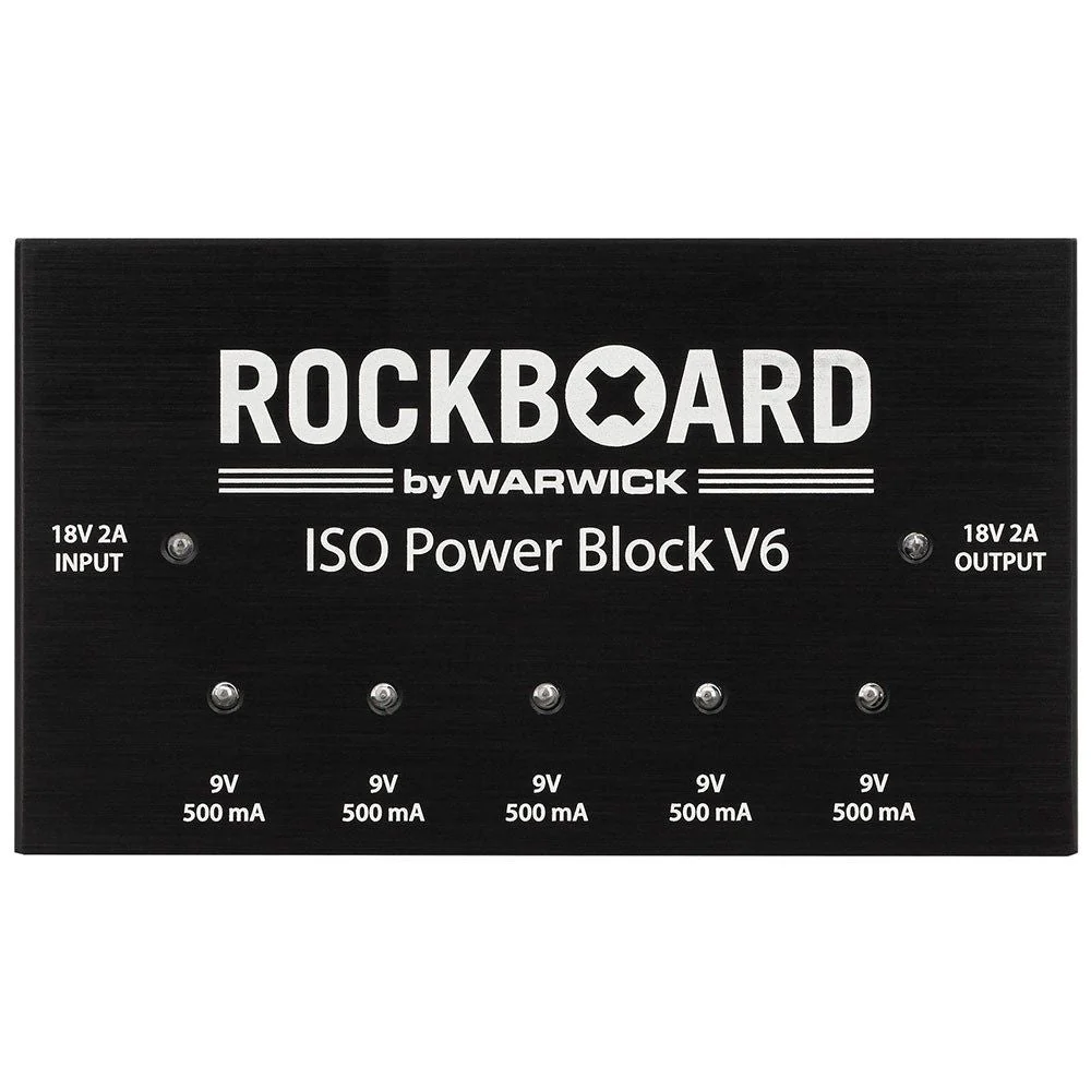 RockBoard ISO Power Block V6 Multi Power Supply w/ Isolated Outputs