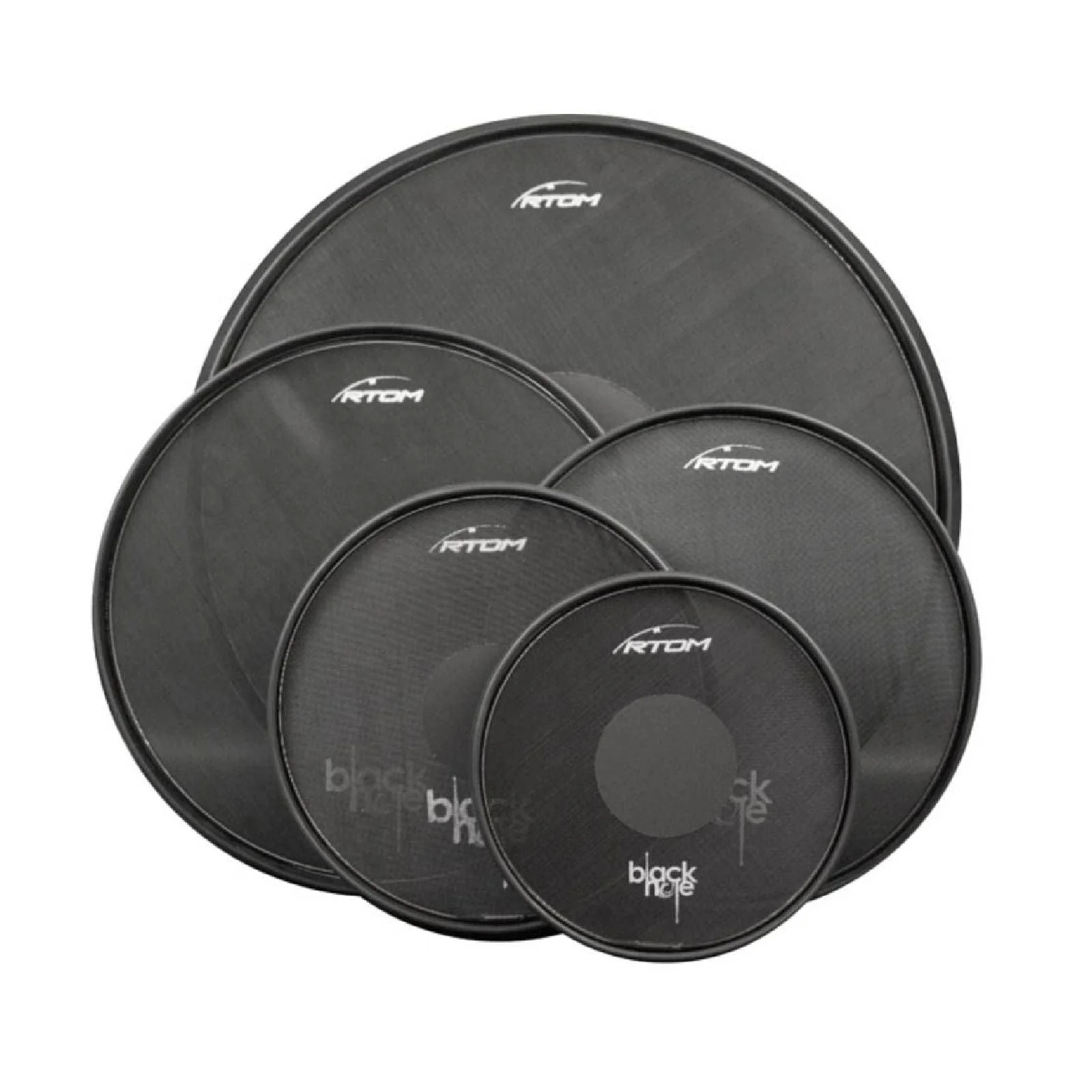 RTOM Black Hole Practice System 10/12/14/16/22 Fusion Plus Combo Pack