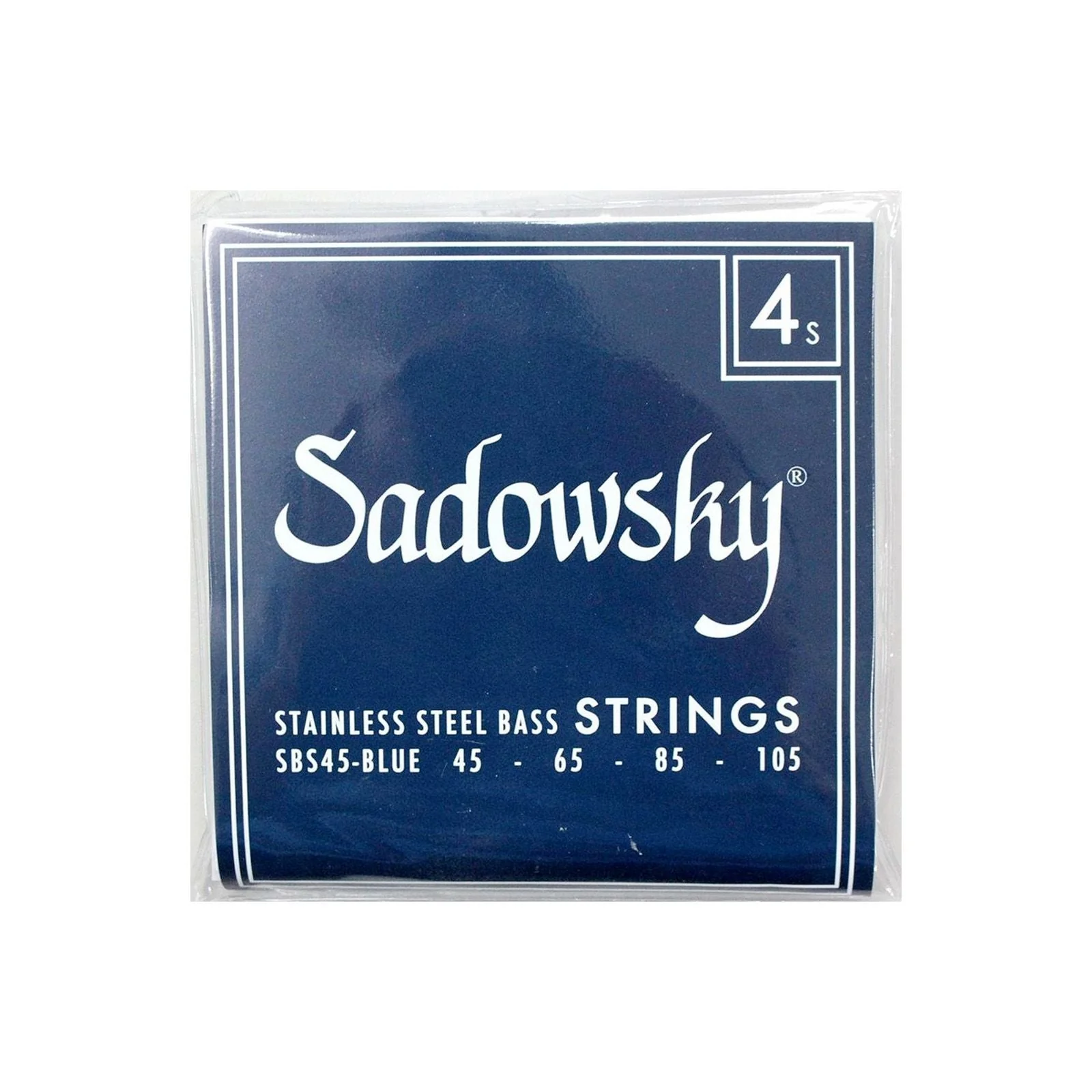 Sadowsky Blue Label Stainless Roundwound Bass Strings 45105 4 String