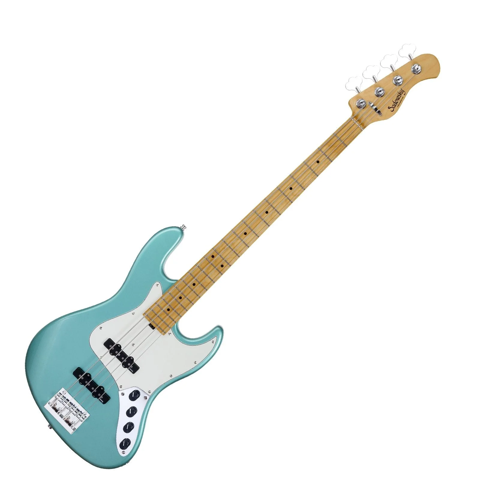 Sadowsky Metro Express Vintage JJ 4-String Electric Bass Guitar (Sage Green Satin)