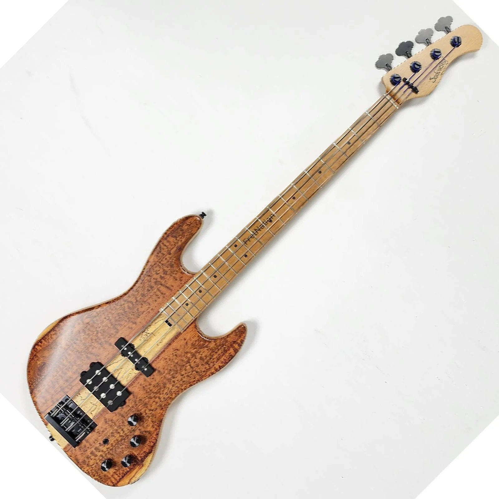 Sadowsky MetroLine Limited Edition 2022 MMJ 4-String Bass Guitar Snakewood Top