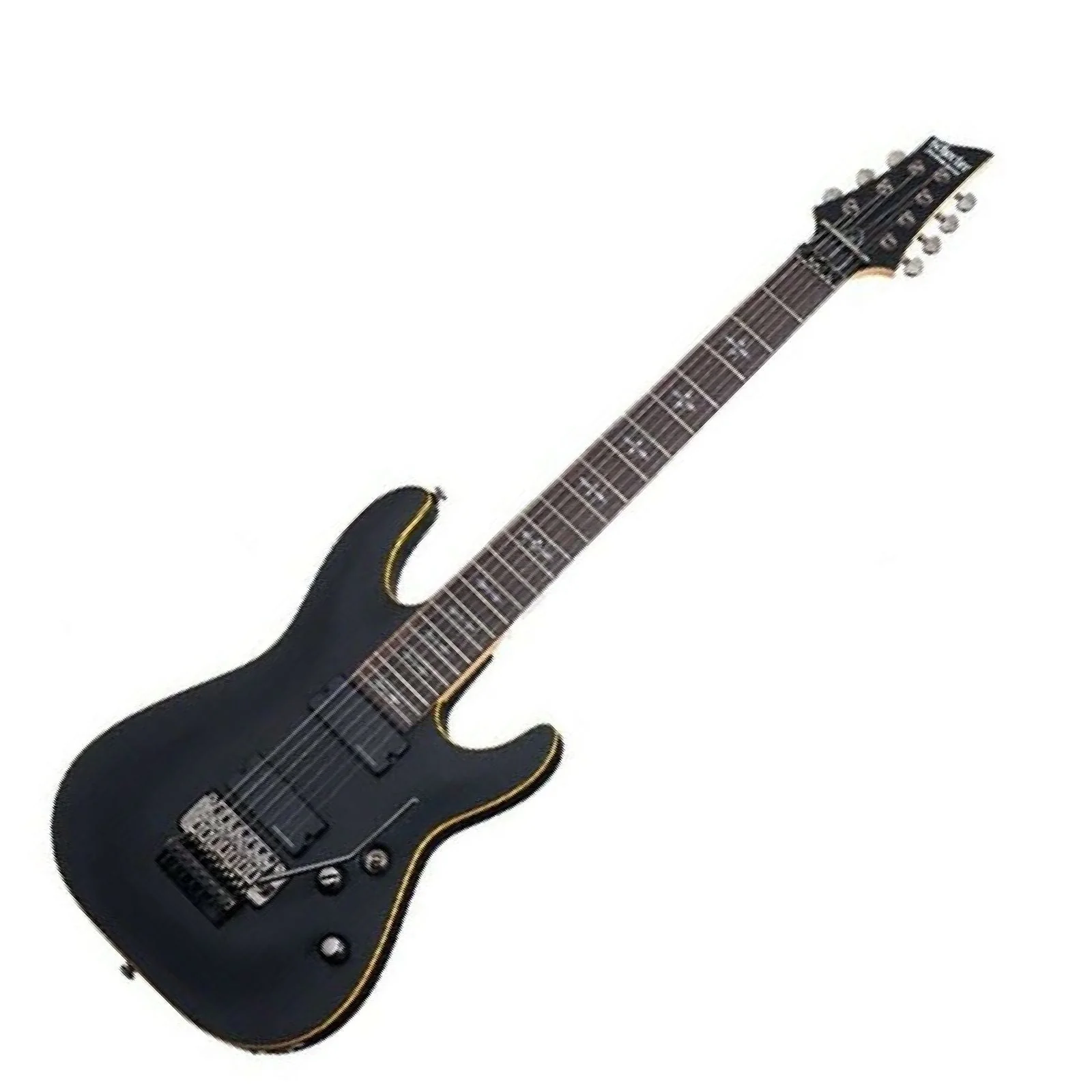 Schecter Demon7 Floyd Rose 7String Electric Guitar Satin Black