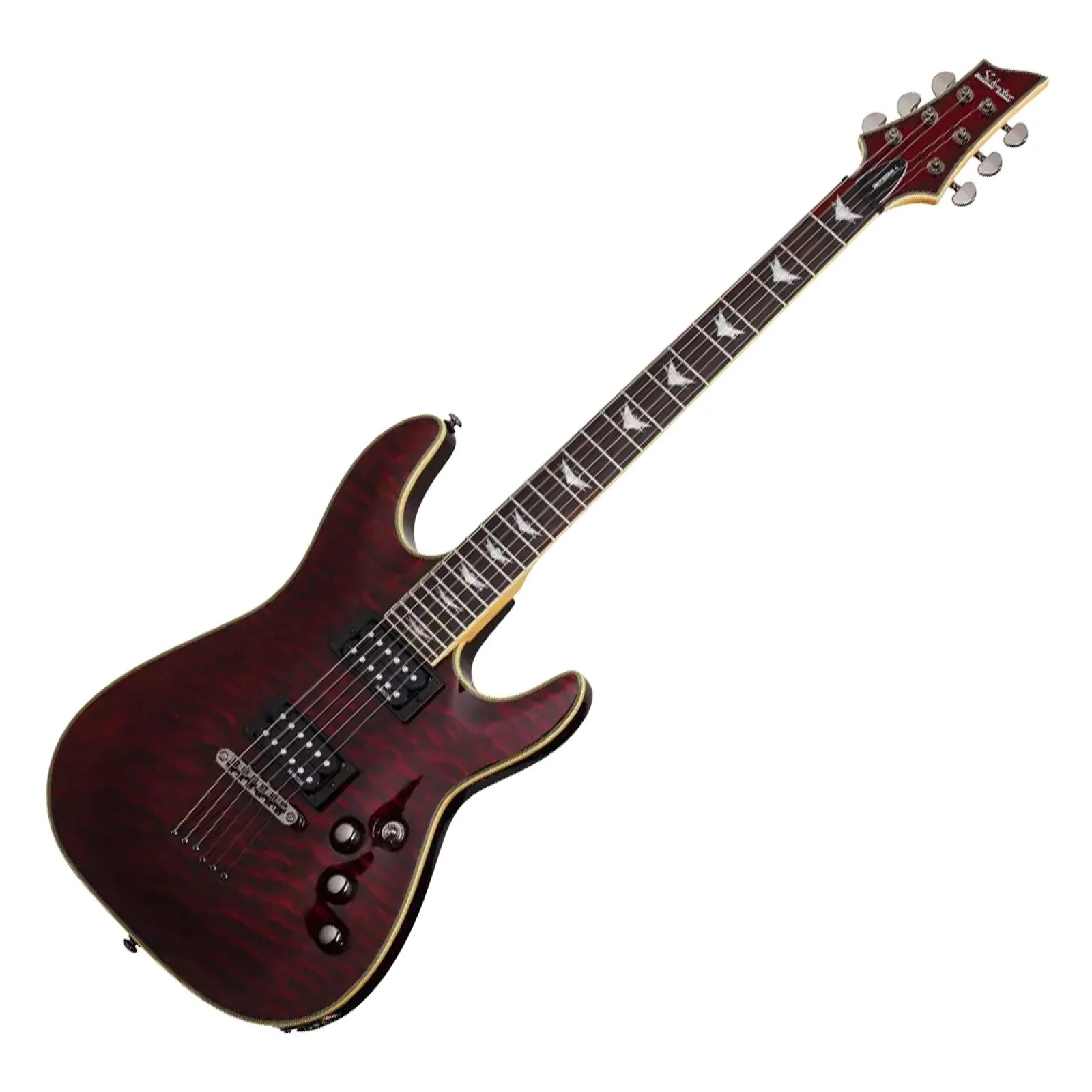 Schecter Omen Extreme-6 Electric Guitar (Black Cherry)