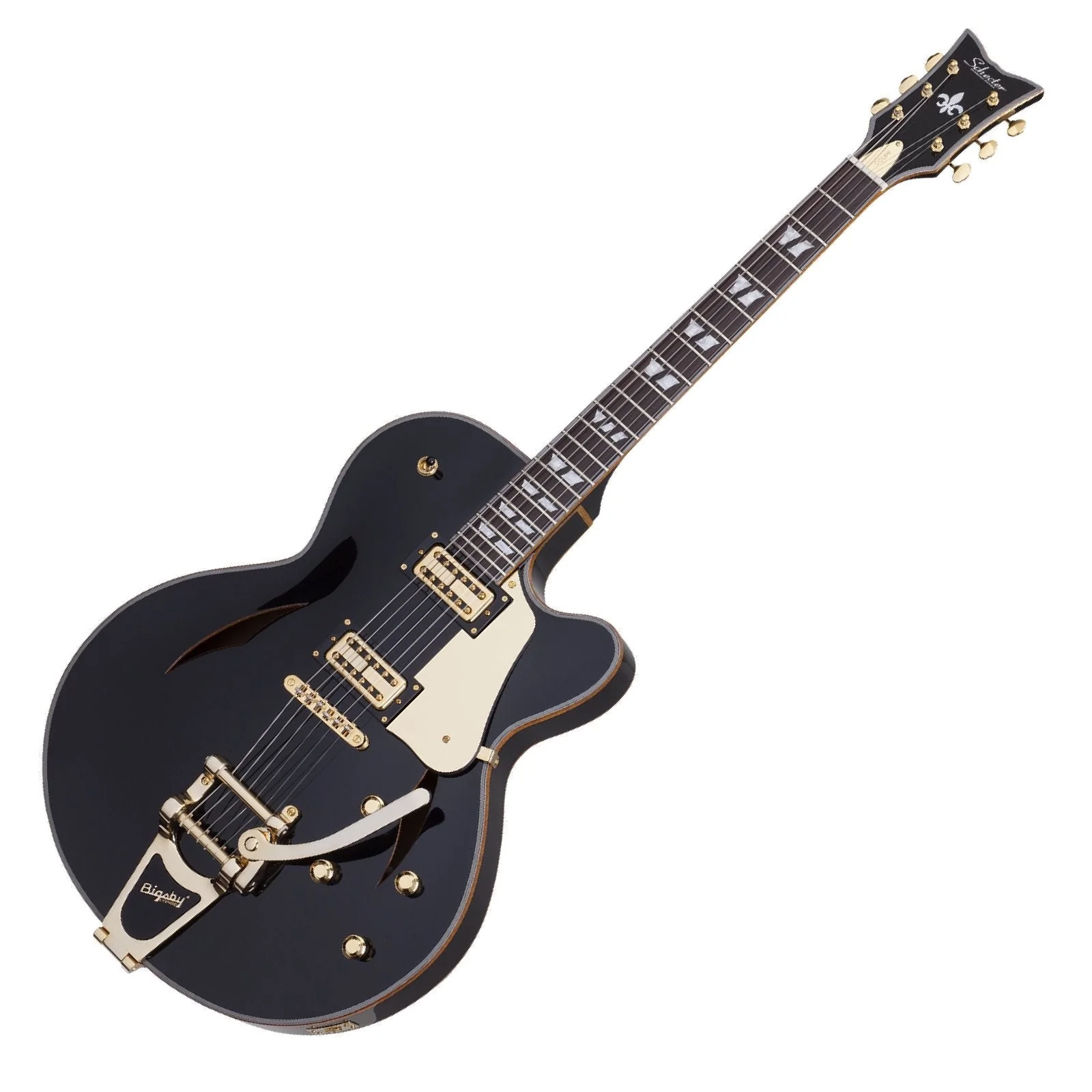 Schecter SCH296 Retro Coupe Electric Guitar Gloss Black