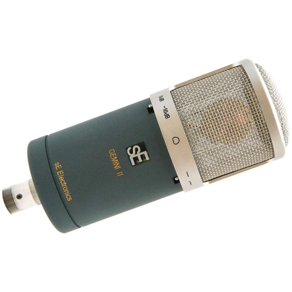 sE Electronics Gemini II Large Diaphragm Dual Tube Cardioid Condenser Microphone