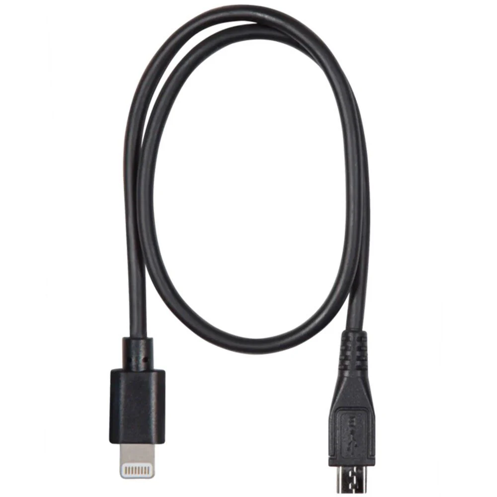 Shure AMV-LTG15 Replacement Micro-B to Lightning Cable for MV7 & MV88+ (15")