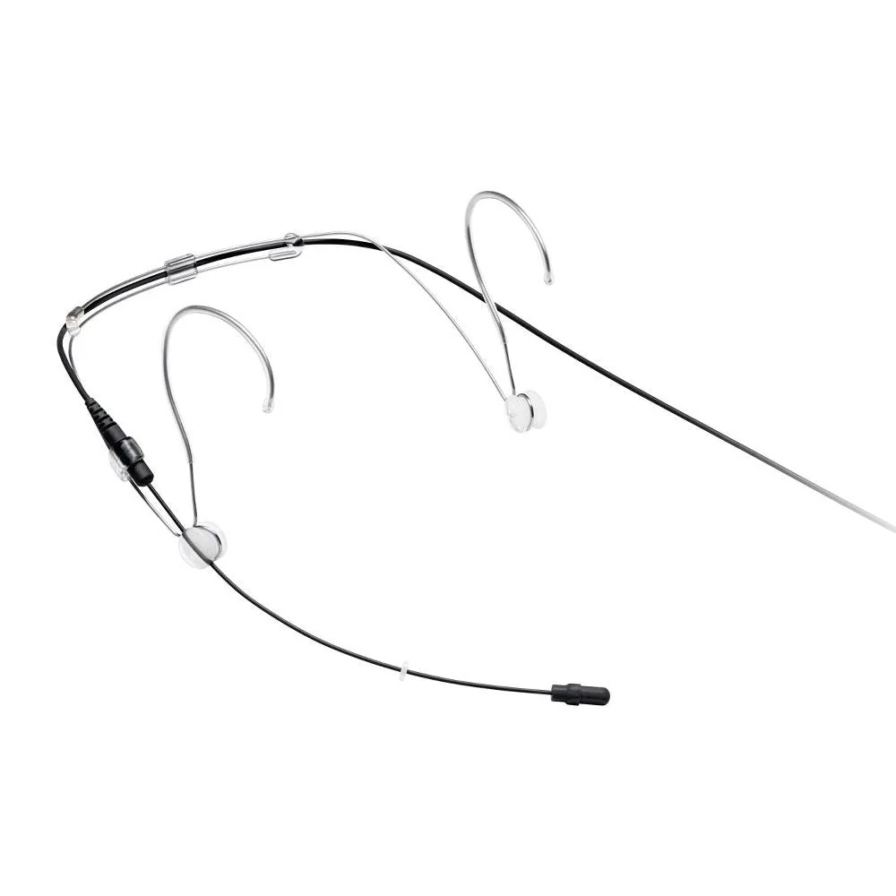 Shure DH5BO-MTQG DuraPlex Omni Headset Condenser Mic w/ MTQG Connection (Black)