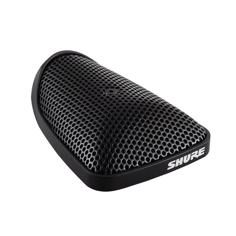 Shure Omnidirectional Boundary Condenser Microphone w/ 12" Cable (Black)