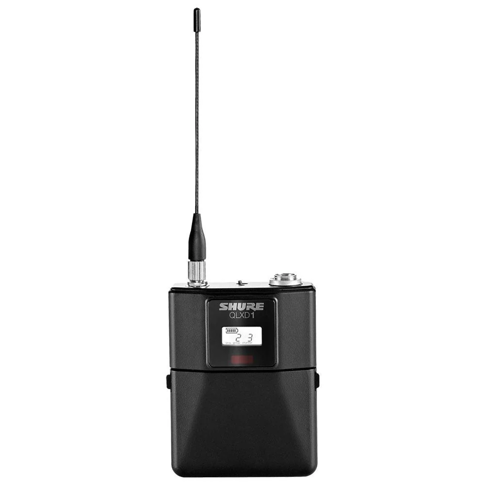 Shure QLXD1K52 Wireless Digital Mic Bodypack Transmitter (H53 Band)