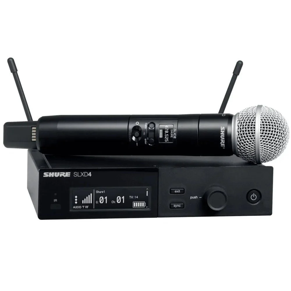 Shure SLX-D-24/SM58 Digital SM58 Handheld Wireless System (H57 Band)