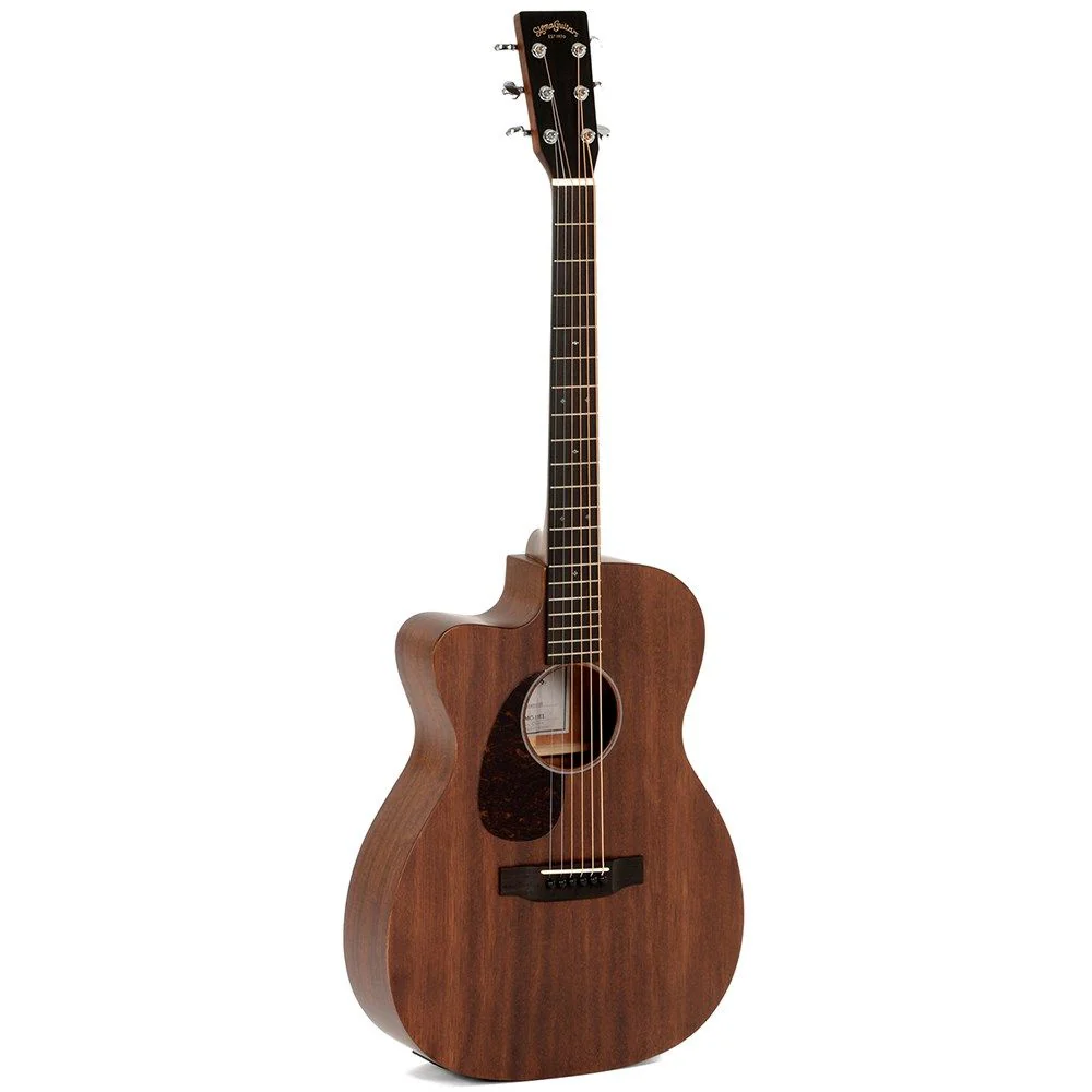 Sigma 000MC-15EL Left-Hand Acoustic Guitar w/ Solid Top Cutaway & Pickup
