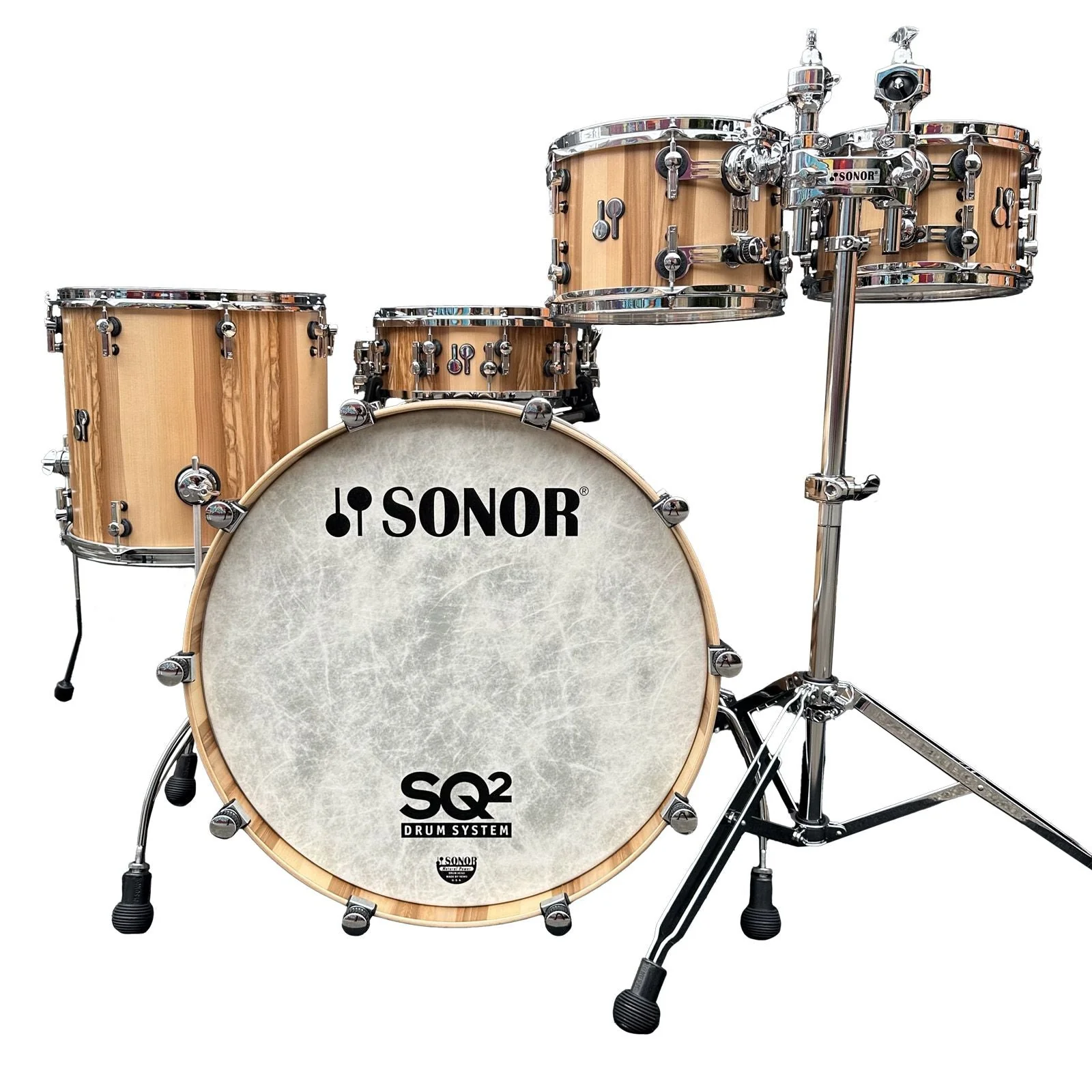 SONOR SQ2 Set UPID 10364152 American Walnut African Marble Vaneer 22x16KD 10x7RT