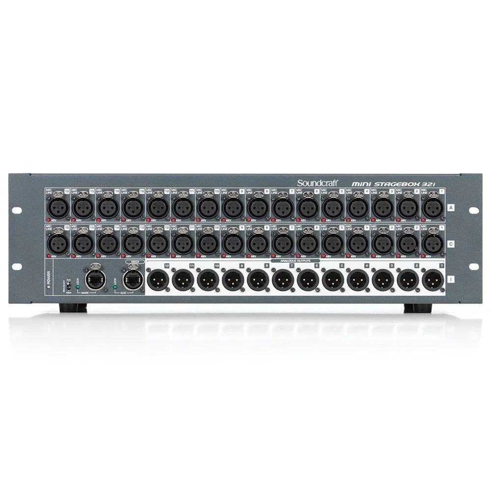 Soundcraft MSB32I Mini Compact Digital Stageboxes w/ Remote Controlled I/O