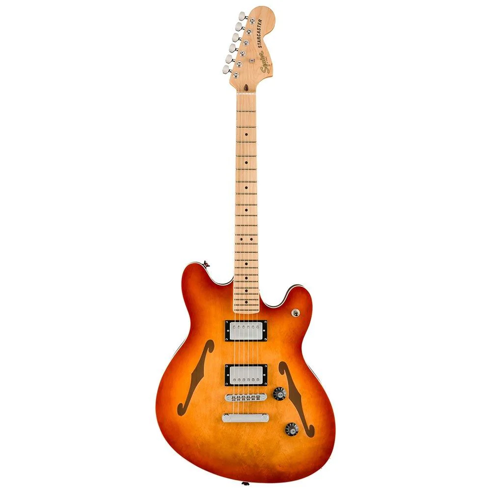 Squier Affinity Series Starcaster Deluxe Maple Fingerboard (Sienna Sunburst)