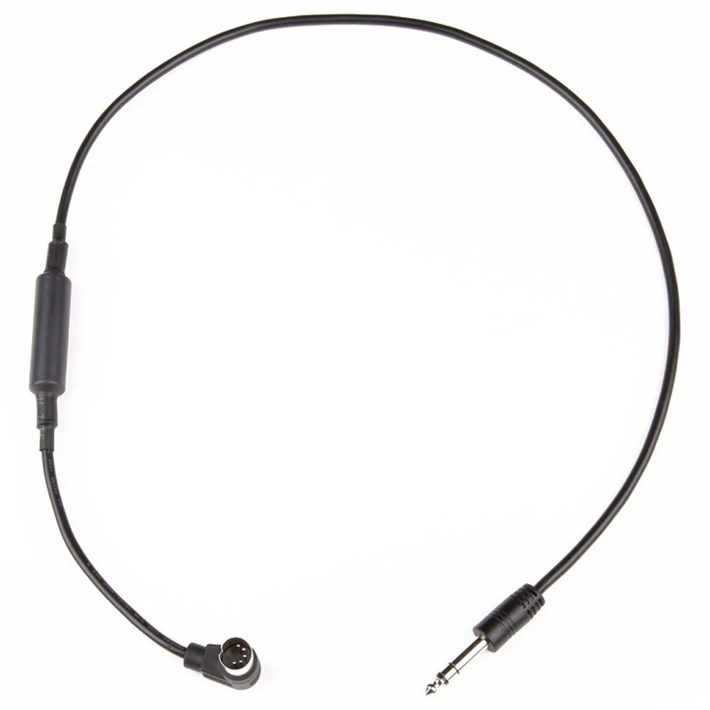 Strymon MIDI Exp Cable - Right Angle Midi to Straight TRS (2.5')