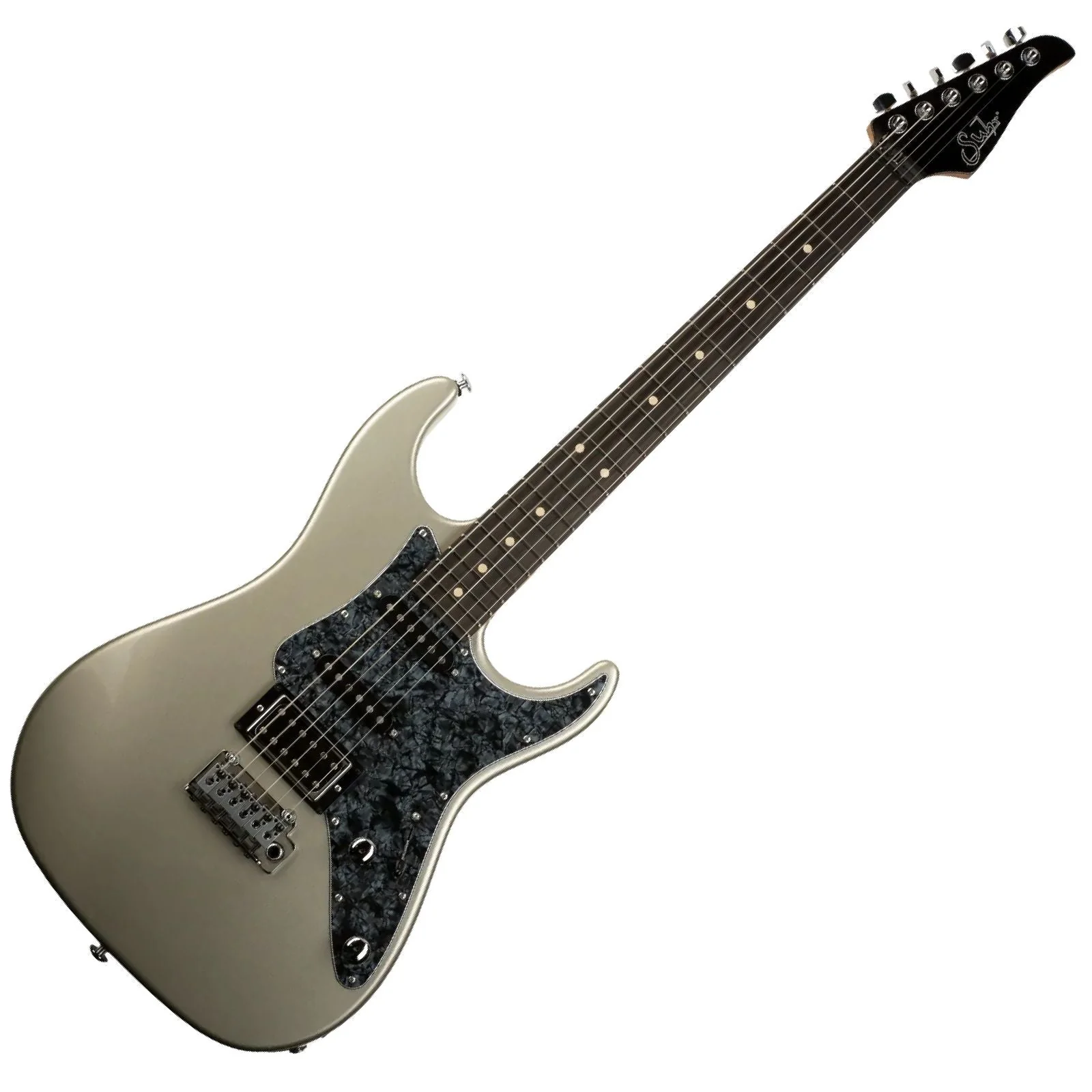 Suhr Pete Thorn Standard HSS Signature Electric Guitar Inca Silver