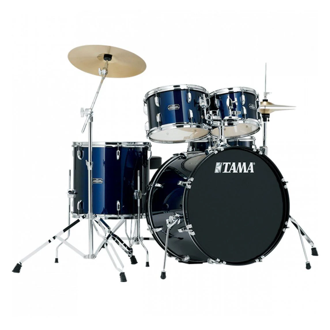 Tama SG52KH5CDB STAGESTAR Complete Drum Kit Package Dark Blue