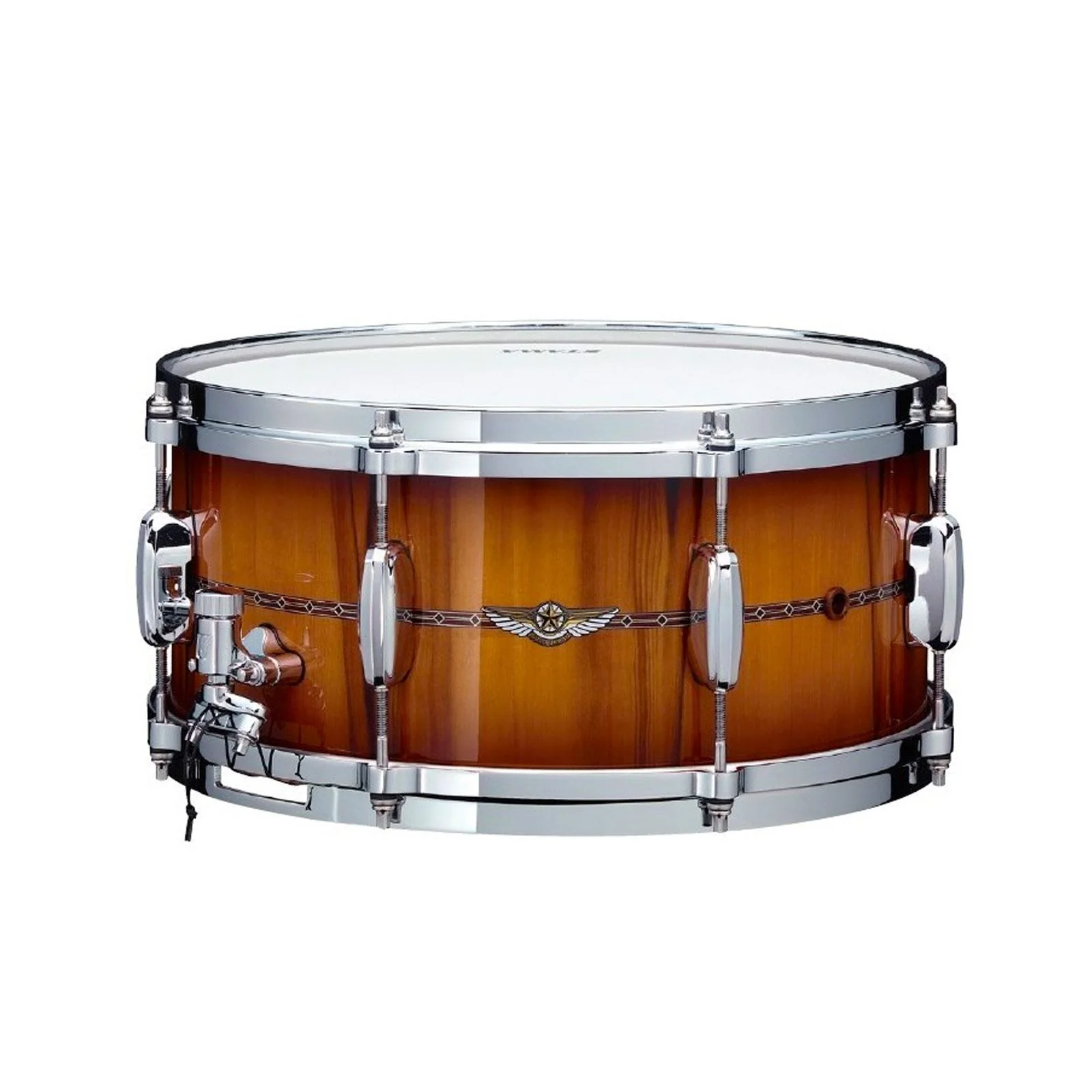 Tama THS1465S STAR 14x65 Star Mahogany Ltd Snare Drum Caramel Tineo Burst