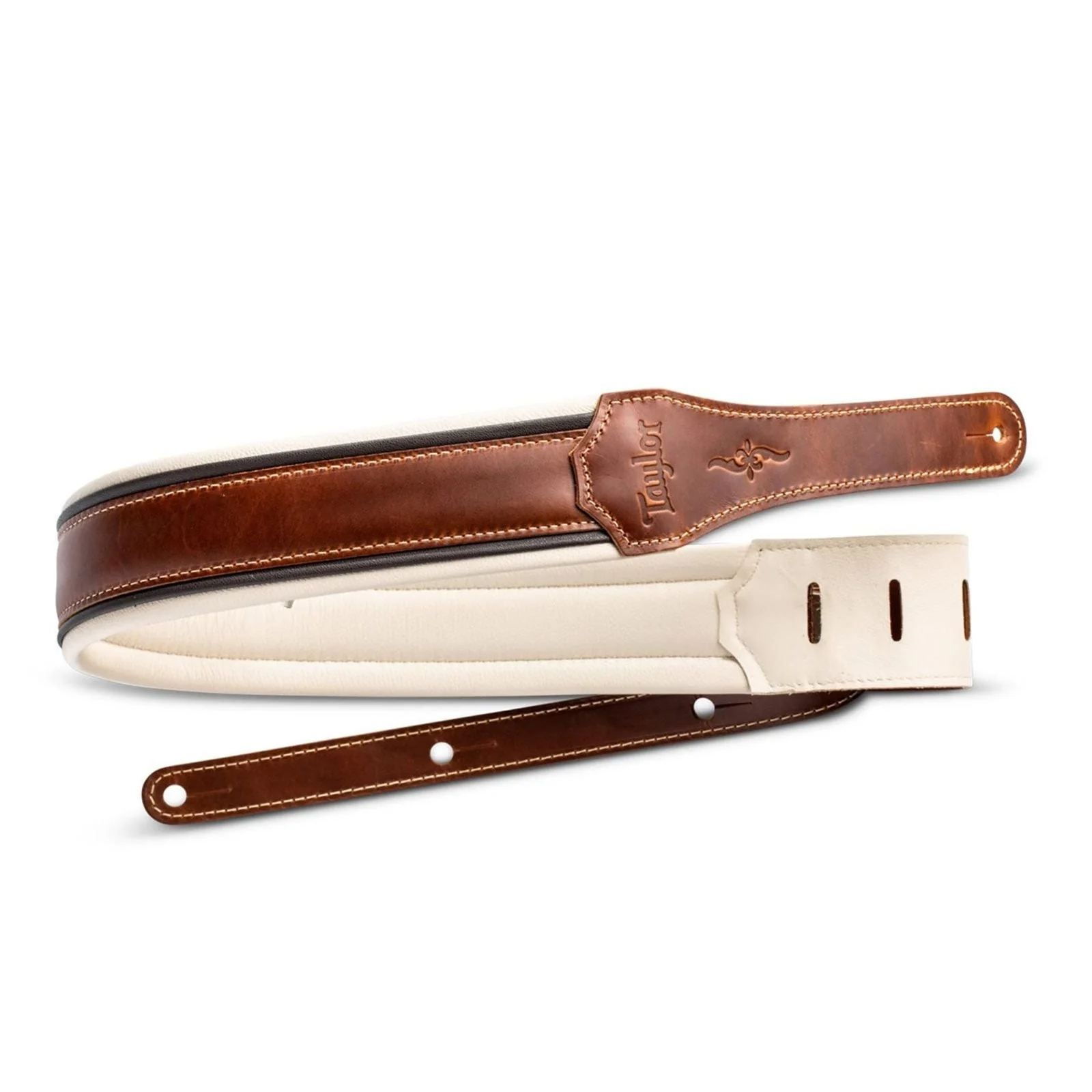 Taylor Renaissance 2.5" Leather Guitar Strap (Medium Brown)