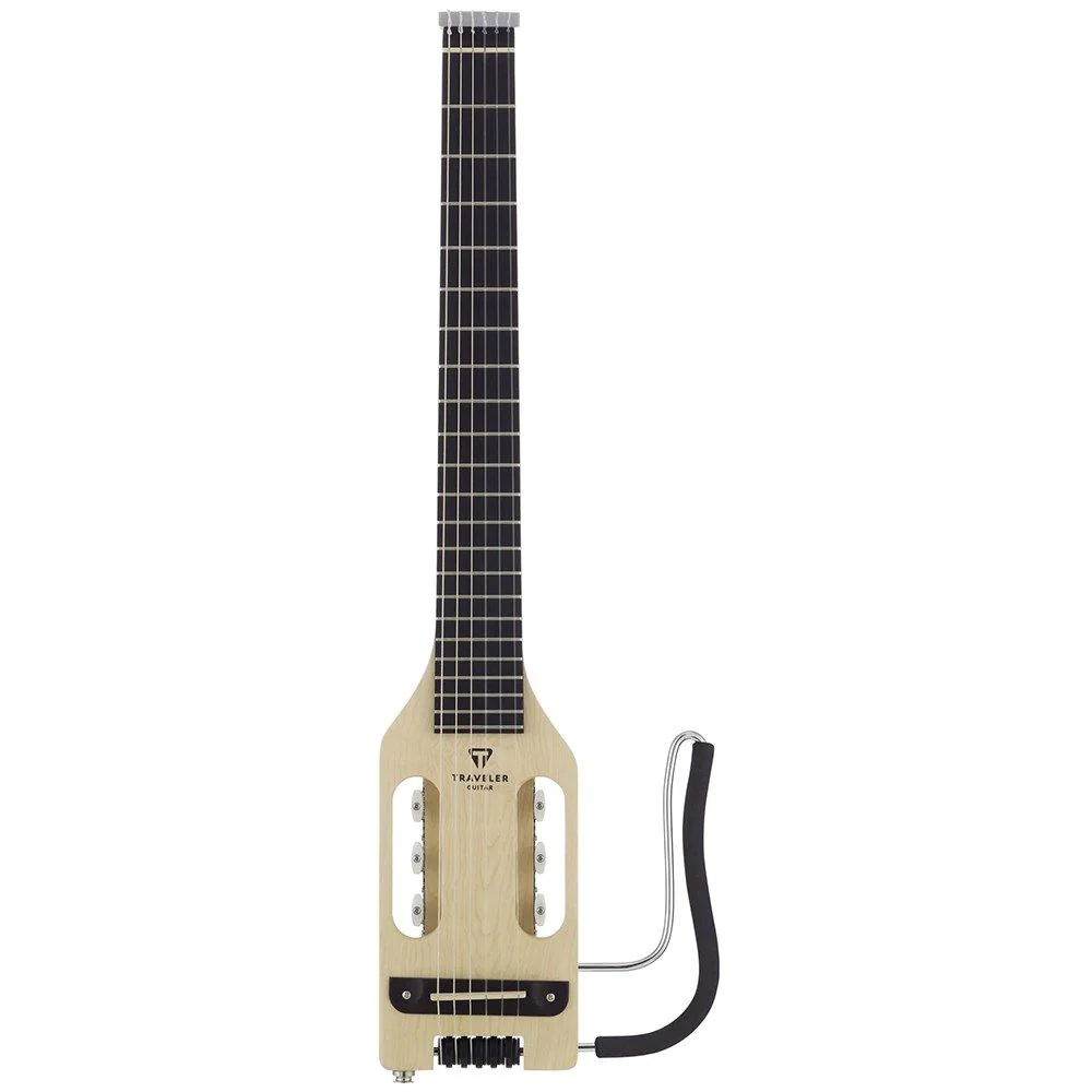 Traveler Guitar Ultra-Light Nylon String Guitar (Maple) inc Gig Bag